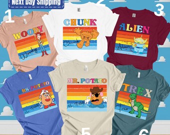 Disney Toy Story Characters Shirt, Toy Story Group Shirt, Toy Story Fun Gift, Toy Story Birthday Gift, Disney Toy Story Shirt, Disney Shirt