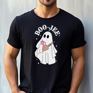 Boo Jee Shirt, Halloween Ghost T-Shirt, Halloween Boo-Jee Shirt, Halloween Shirt, Funny Halloween Tee, BOO-JEE, Spooky Ghost tee, Halloween