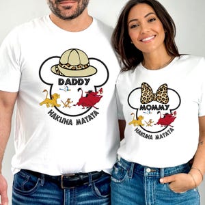 Custom Hakuna Matata Family Shirt, Family Vacation, Animal Kingdom 2025, Disney Lion King, Animal Kingdom Hakuna Matata, Animal Kingdom Tee