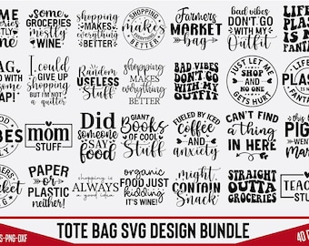 Tote Bag SVG Design Bundle