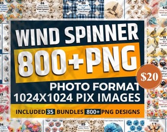 Enorme png-bundel voor windspinner