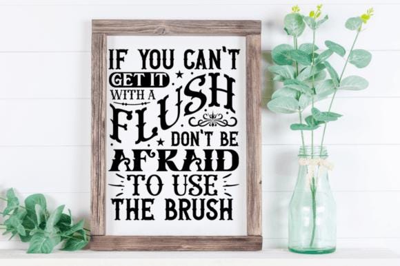 Funny Bathroom Sign SVG Bundle | Toilet Humor Cut Files for Cricut ...