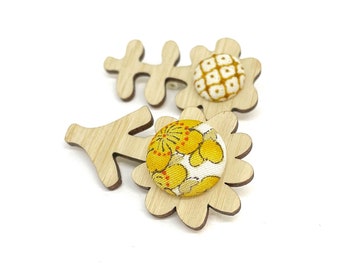 Lapel Blossoms - set of 2