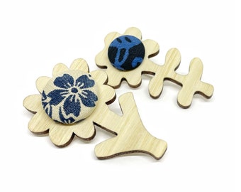 Lapel Blossoms - set of 2