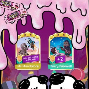 MoGo Golden blitz  - Golden Blitz Event - Ms Mandalore Or Furry Farewell - Monopoly_Go 5 star Stickers