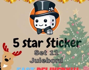 Vijfsterrensticker MonoGo (per stuk)* Set 11 juli