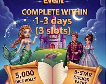FULL EVENT CARRY] Mono- Go Fairytale Partners - all 3 slots - 100%Complete rewards - full game boost service（Please read Description)*