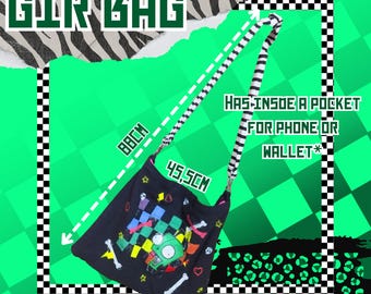 Escena/ bolso gir / Alt / Hecho a mano.
