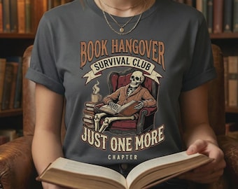 BookTok Shirt | Buch-Hangover-Grafik-T-Shirt | Dark Romance Lesergeschenk | Komfortfarben
