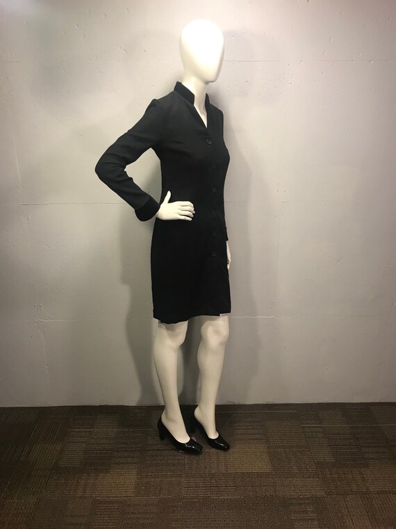 laura ashley black dress