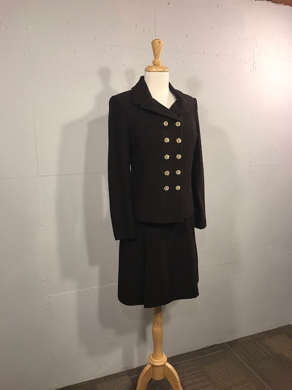 Vintage St John Knits, Wool Womens suit, Desiginer