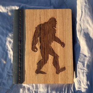 Oak Hardwood 6 ring Notebook Journals
