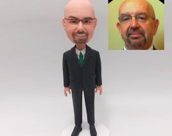 Personalisierte Boss Bobblehead Figurine Einzigartige Souvenir Geschenk für Boss Day
