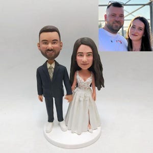 Custom couple bobblehead for anniversary,customized bobblehead for couples，wedding gifts for the couple unique personalized，customized gifts