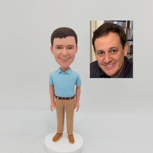 Custom Bobblehead Business Suit, Personalized Birthday Gift For Boss Male, Best Gifts For Business Executives, Christmas Cool Gifts for Boss
