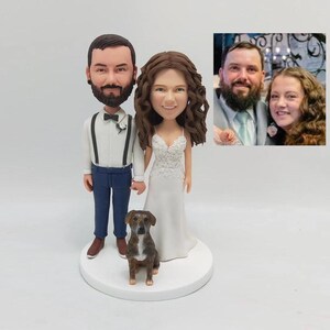 Bobbleheads de casal personalizados, bobbleheads de casal personalizados, bonecos de casal personalizados, presentes de bobblehead de aniversário para pais, bobbleheads de casamento