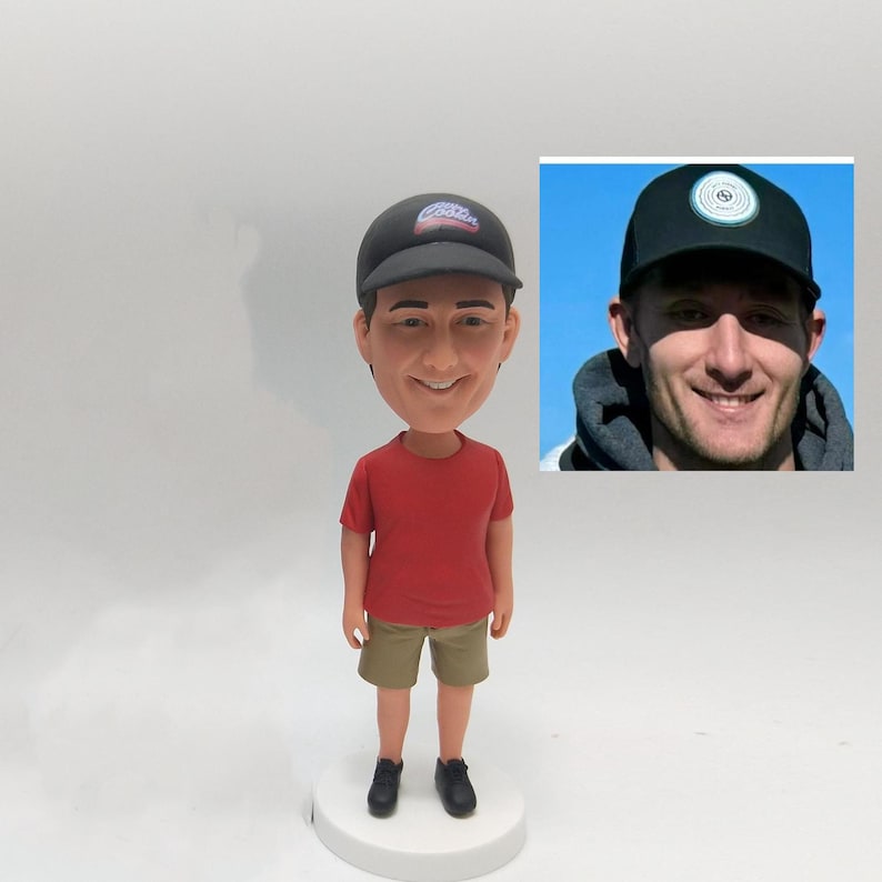 Custom Wedding Bobblehead From Photo, Personalized Bride Groom Cake ...