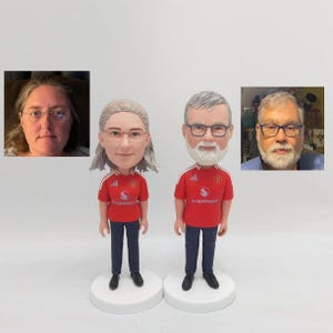 bobbleheads couple,practical 50th Anniversary Gifts for wife/husband/parents/friends,golf gifts for parents,wedding anniversary gifts