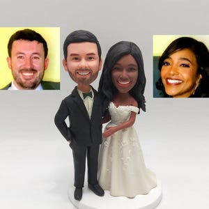 Personalised custom couple bobbleheads, custom bobbleheads as souvenirs, anniversary gifts for yourself, happy couple Valentine&#39;s Day Gifts