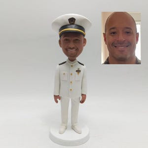 Custom Soldier Bobblehead, Military bobbleheads, Police Officer Bobblehead,  Bobblehead For Air Force Officer, personalized military gift