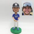 Custom Baseball Character Figurine From Photo, Personalized Keepsake Gift For Players And Coaches