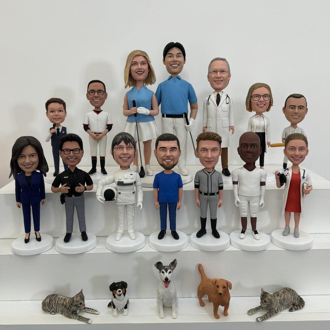 Custom Bobble Head,make Your Own Bobblehead, Custom Bobbleheads Female ...