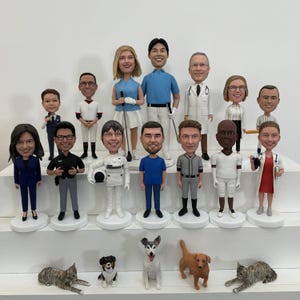Custom bobble Head,Make Your Own Bobblehead, Custom Bobbleheads Female,  Create Your Own Bobblehead, Personalized Action Figure Of Yourself