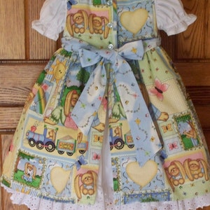 Infants Bunnies jumper/pinafore dress image 2