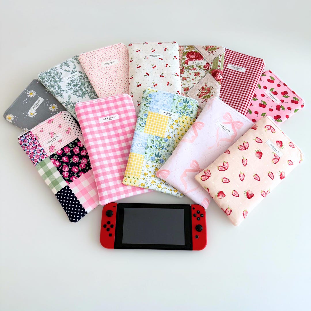 Cute Nintendo Switch 1 & 2 Case, Unique Switch OLED Sleeve, Switch Lite ...