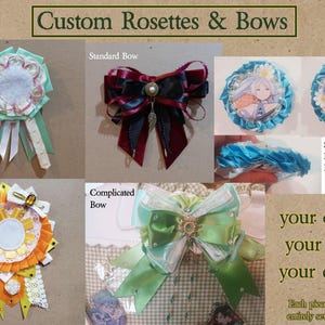 Custom Rosette/Bow