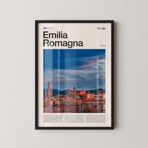 Emilia Romagna Print, Emilia Romagna Wall Art, Emilia Romagna Poster, Emilia Romagna Photography, Italian Region, Countryside and Cityscape