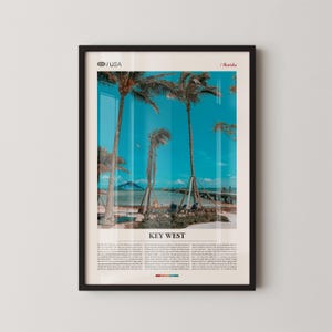 Key West Print Florida, Key West Wall Art, Key West Poster, Key West Photo, Duval Street, Southernmost Point, Mallory Square
