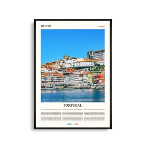 Impression du Portugal Europe, art mural Portugal, affiche du Portugal, photo du Portugal, vues côtières, villes historiques, Algarve, Lisbonne, décoration panoramique