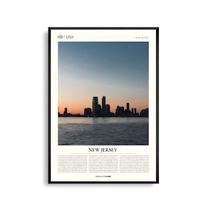 Impressão de Nova Jersey, Arte de Parede de Nova Jersey, Pôster de Garden State, Foto Costeira e Rural, Decoração de Paisagem da Costa Leste