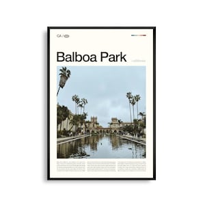 Balboa Park Print Kalifornien, Balboa Park Wandkunst, Balboa Park Poster, Balboa Park Foto, San Diego Museum of Art, Botanisches Gebäude