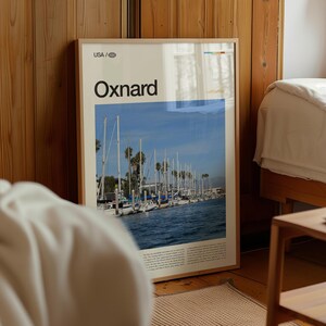 Impresión fotográfica de Oxnard, California; arte del puerto de las Islas del Canal imagen 4