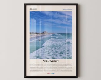 Wilmington North Carolina Photography Print, Coastal Wall Art