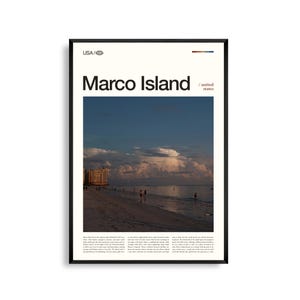 Marco Island Print Florida, Marco Island Wall Art, Marco Island Poster, Marco Island Photo, Tigertail Beach, South Beach, Rookery Bay, Marco