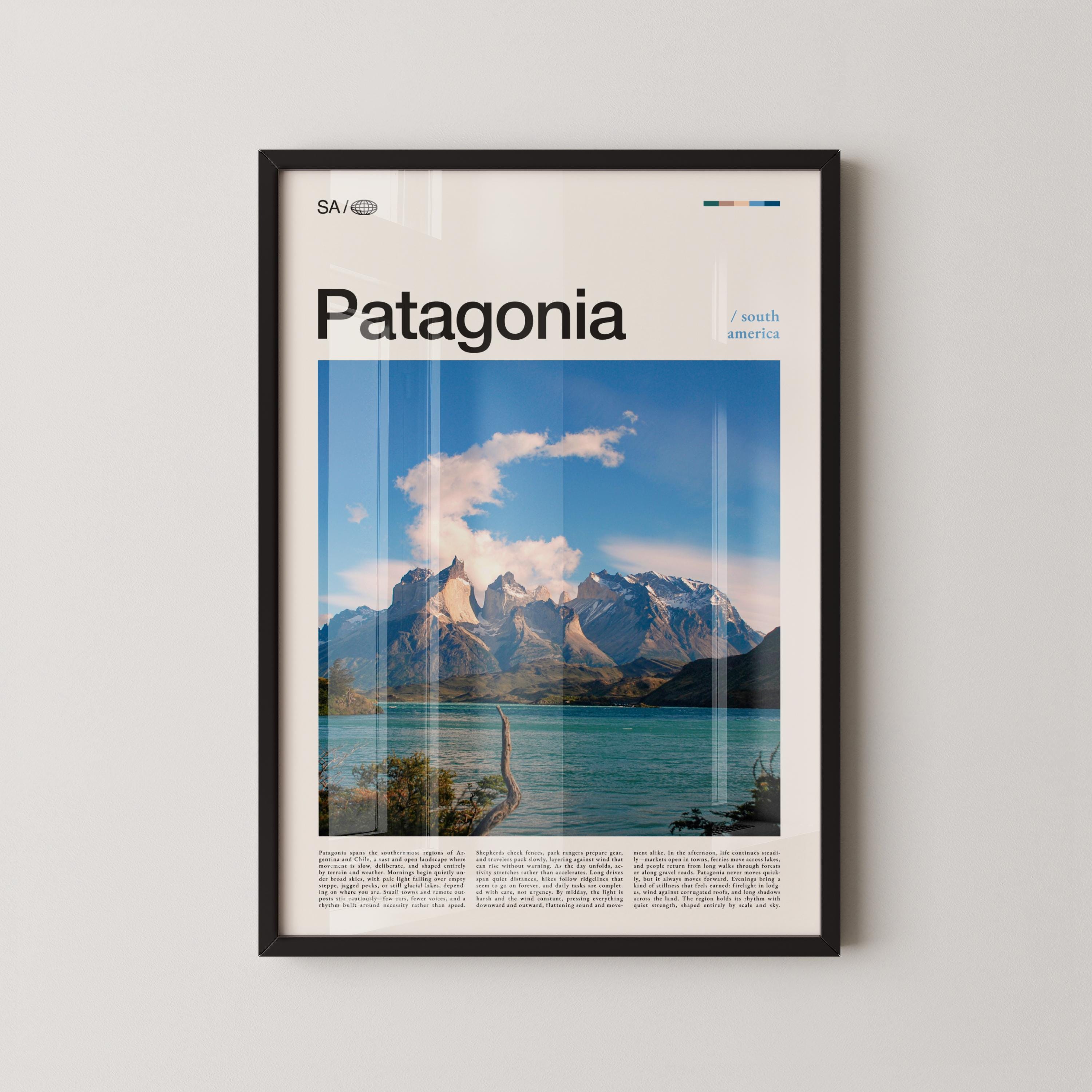 patagonia アウトドアカタログ 14冊セット Patagonia Landscape Print, South America Mountain Wilderness Wall
