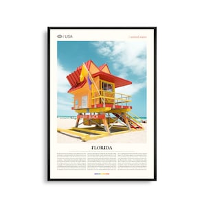 Florida afdrukken Florida, kunst aan de muur Florida, poster Florida, foto Florida, Everglades National Park, Walt Disney World, South Beach, Key West