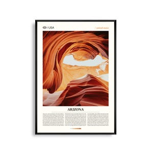 Arizona print, woestijn zuidwesten kunst aan de muur, Arizona poster, Arizona foto, Grand Canyon, Monument Valley, Sonorawoestijn, zuidwestenlandschap