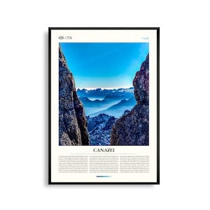 Canazei Italien Wand Kunst, Dolomiten Berglandschaft Druck, Canazei Poster, Malerische Alpines Dorf Fotografie, Nord Italien Dekor