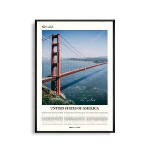 USA Print, USA Wandkunst, Amerika Poster, Landschafts Foto, Dekor statt Dekor, Landschaft, Kontinentale Karte