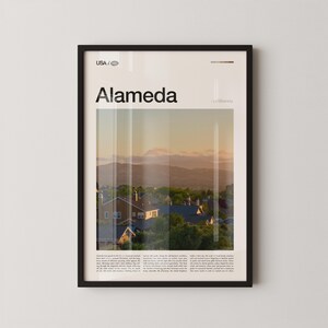 Alameda Print California, Alameda Wall Art, Alameda Poster, Alameda Photo, Crown Memorial State Beach, Alameda Point, USS Hornet, Alameda