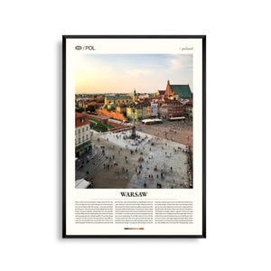 Warschau Druck, Warschau Wandkunst, Warschau Poster, Warschau Fotografie, Warschau Stadtansicht, Polen Dekor