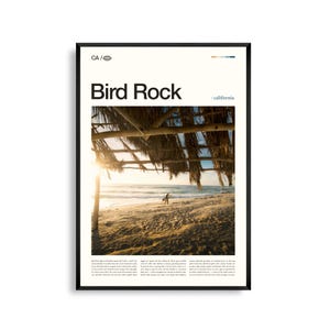 Bird Rock Kalifornien, Bird Rock Wandkunst, Bird Rock Poster, Bird Rock Foto, Windansea Beach, La Jolla Cove, Bird Rock Aussichtspunkt