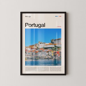 Portugal Print Europe, Portugal Wall Art, Portugal Poster, Portugal Photo, Coastal Views, Historic Towns, Algarve, Lisbon, Scenic Decor