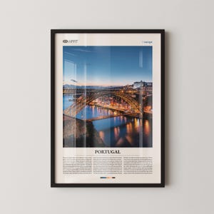Portugal Print Europe, Portugal Wall Art, Portugal Poster, Portugal Photo, Coastal Views, Historic Towns, Algarve, Lisbon, Scenic Decor