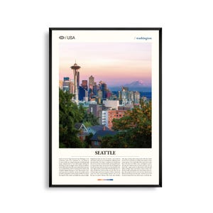 Etwas ganz Besonderes.Seattle Wand Kunst,Seattle Stadtbild,Seattle Wand Kunst,Seattle Poster,Puget Sound Dekor,Stadtlandschaft Fotografie