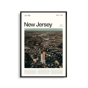 Impressão de Nova Jersey, Arte de Parede de Nova Jersey, Pôster de Garden State, Foto Costeira e Rural, Decoração de Paisagem da Costa Leste
